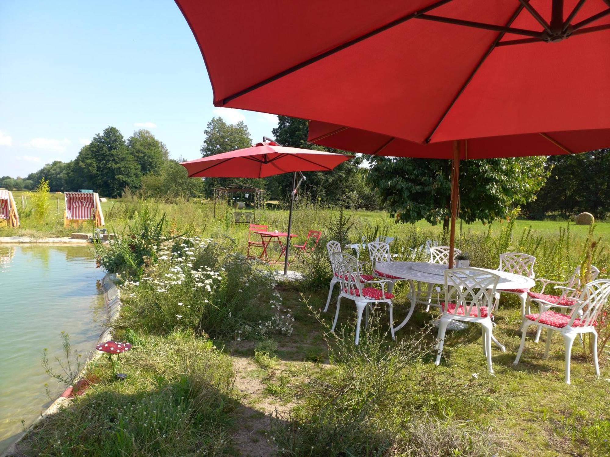 Ferienhof "Zum Spreewaeldchen" 부르크 외부 사진